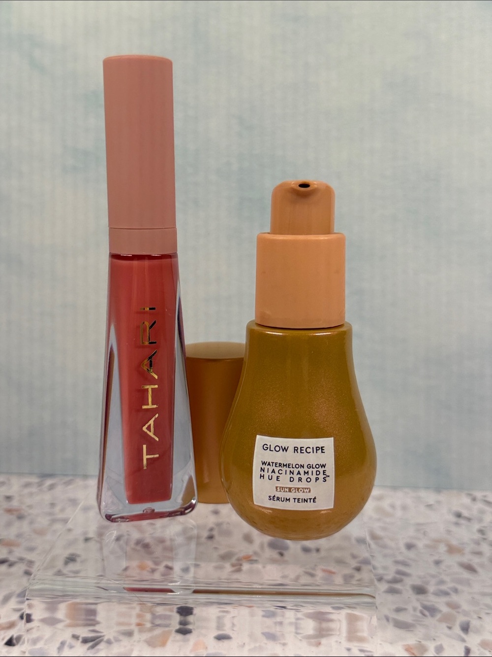 Bundle - TAHIRI lip gloss and Glow Recipe 🍉 Watermelon Glow Sun Drops